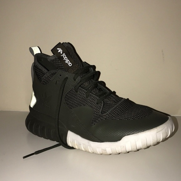 Adidas Tubular X Primeknit in Shadow Green - Picture 3 of 5